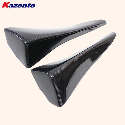 Kazento For Mitsubishi EVO 10 X CZ4A 07-16 V-Style Side Skirts Spats Add On Pair Carbon