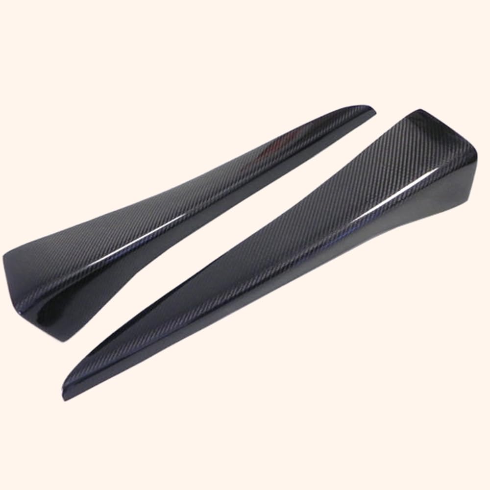 Kazento For Mitsubishi EVO 10 X CZ4A 07-16 V-Style Side Skirts Spats Add On Pair Carbon