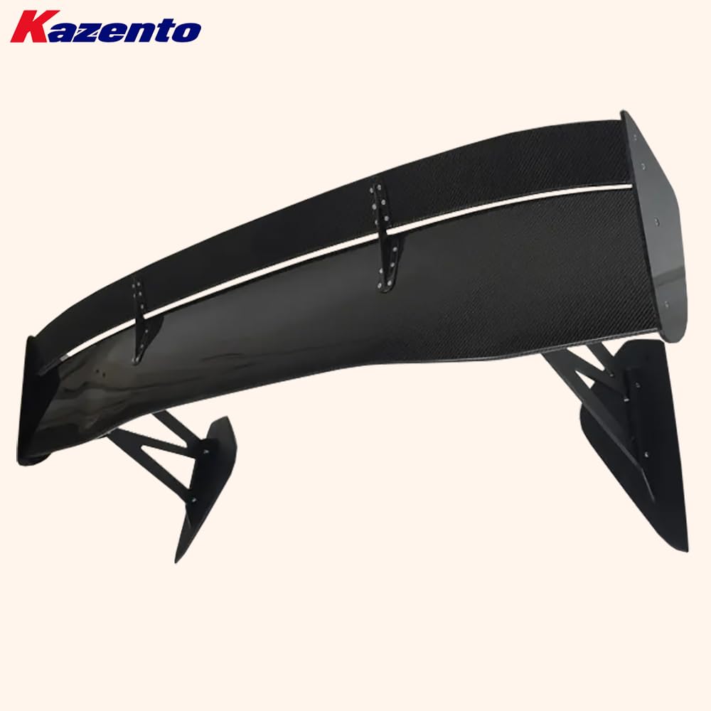 Kazento For Mitsubishi EVO 10 X CZ4A 07-16 VC Style 1700mm Carbon GT Rear Wing (29cm) Kazento Carbon Parts 车身侧板 EVO10-RS-GTVC-29-CF