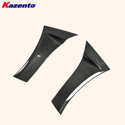 Kazento For Mitsubishi EVO 10 X CZ4A 07-16 VRS Style Wide Carbon Side Rear Air Panel Kazento Carbon Parts 车身侧板 EVO10-PAN-VA-CF