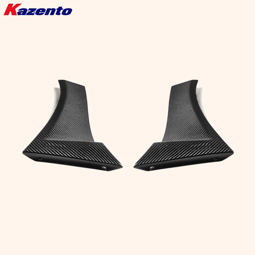Kazento For Mitsubishi EVO 10 X CZ4A 07-16 VRS Style Wide Carbon Side Rear Air Panel