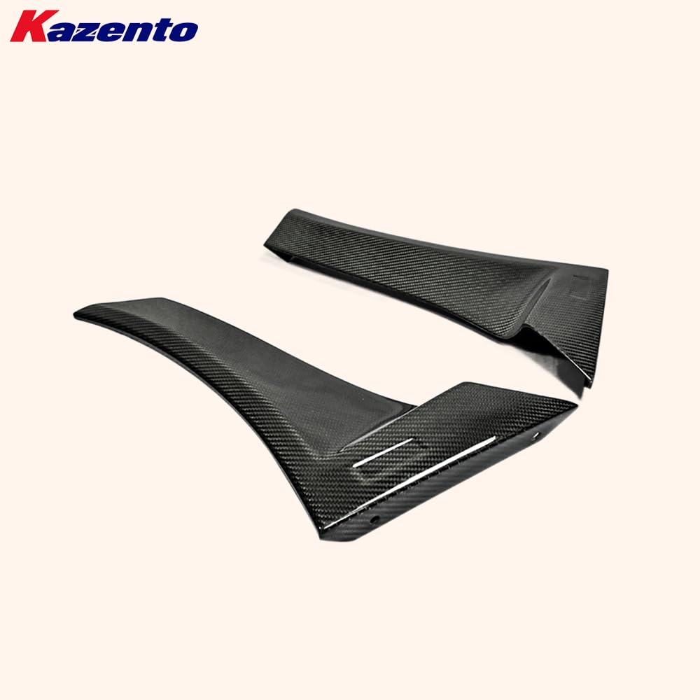 Kazento For Mitsubishi EVO 10 X CZ4A 07-16 VRS Style Wide Carbon Side Rear Air Panel