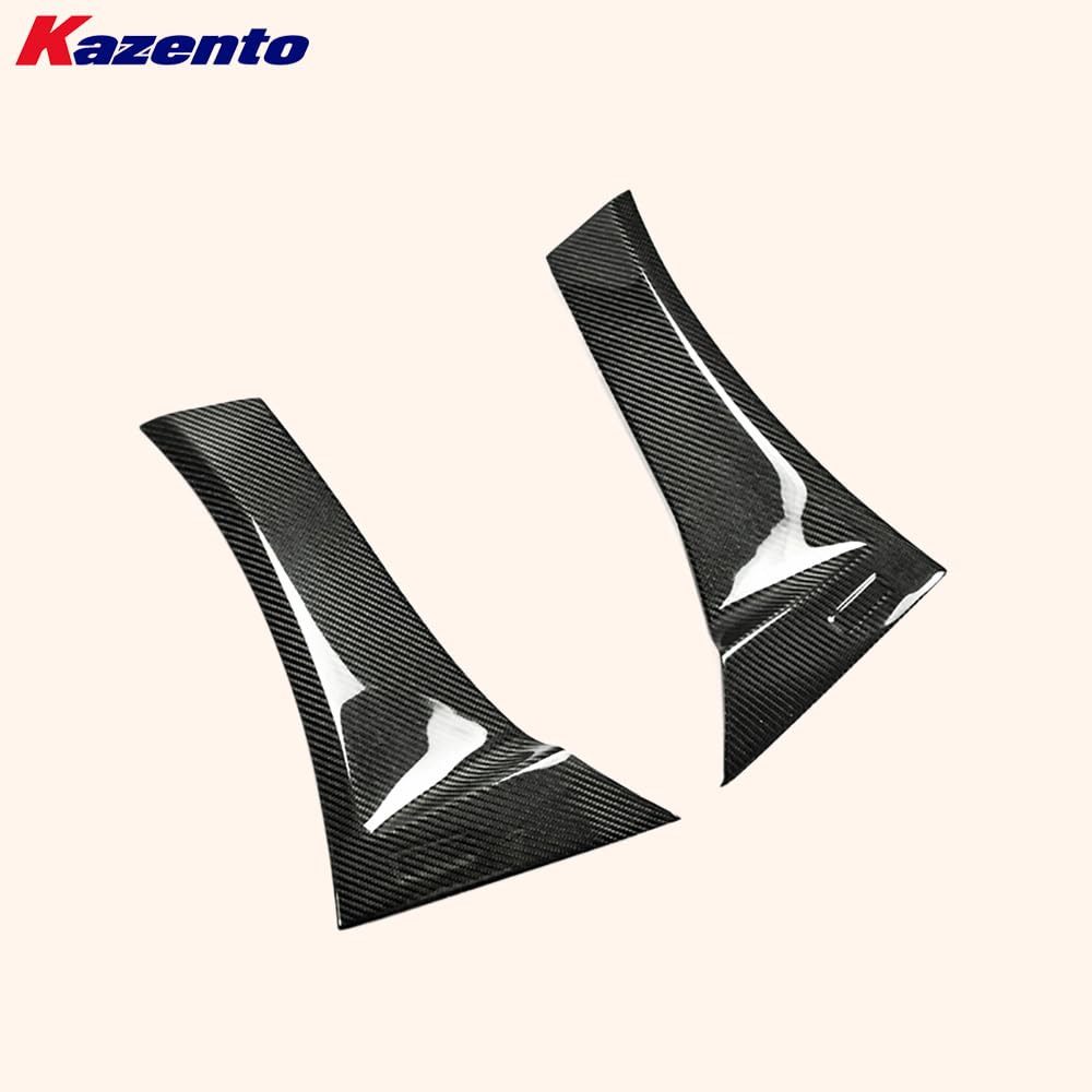 Kazento For Mitsubishi EVO 10 X CZ4A 07-16 VRS Style Wide Carbon Side Rear Air Panel