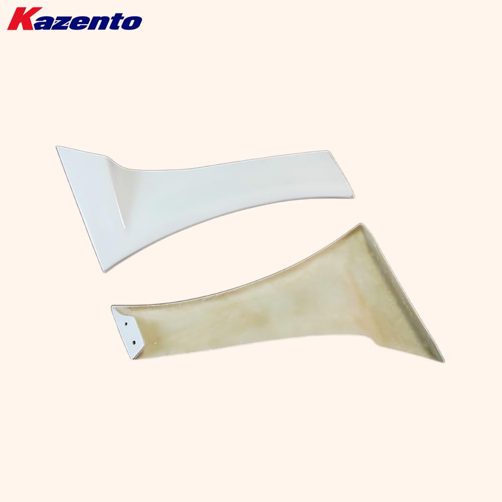 Kazento For Mitsubishi EVO 10 X CZ4A 07-16 VRS Style Wide Fiberglass Side Rear Air Panel
