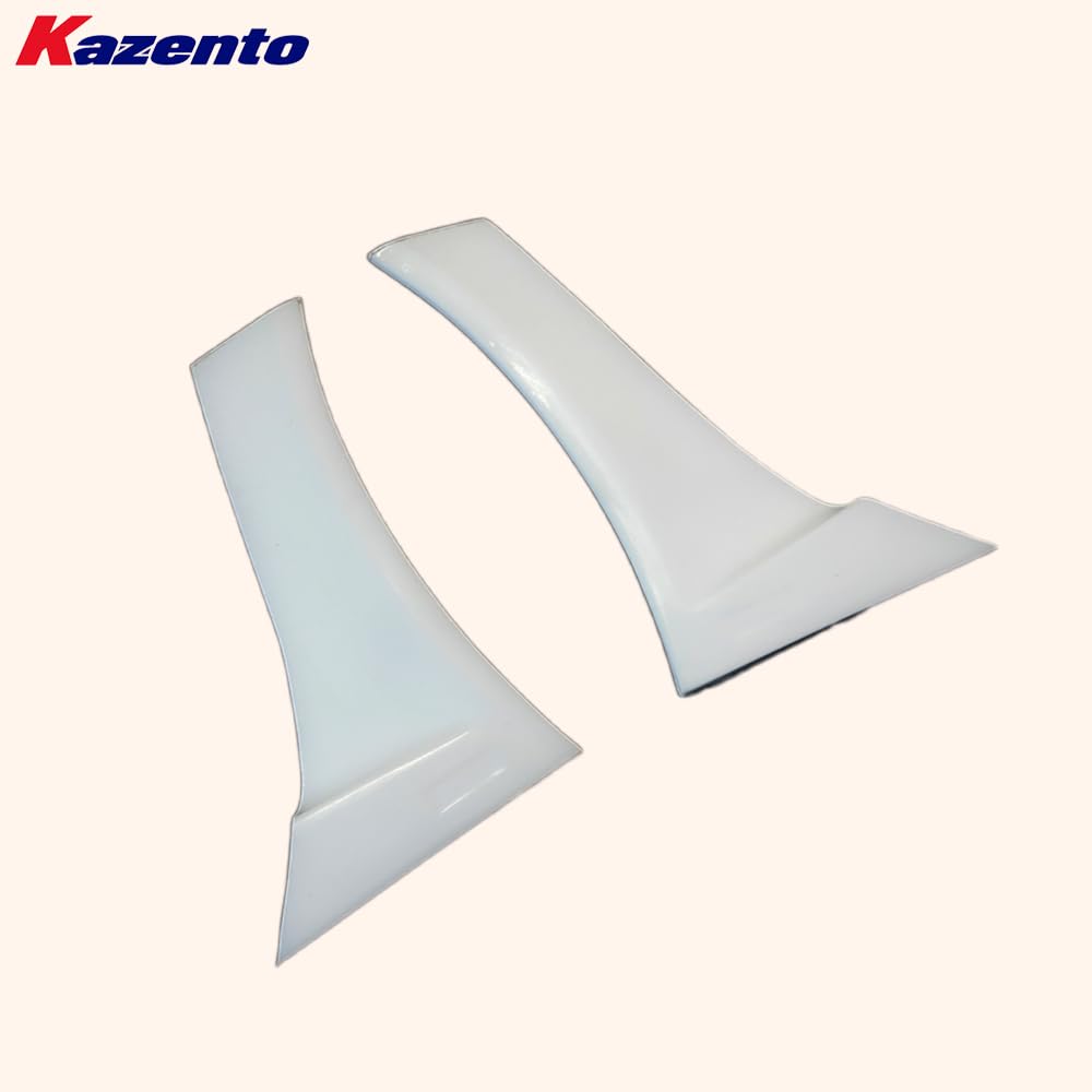 Kazento For Mitsubishi EVO 10 X CZ4A 07-16 VRS Style Wide Fiberglass Side Rear Air Panel