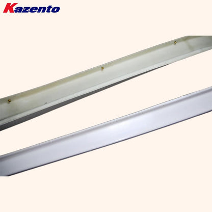 Kazento For Mitsubishi EVO 10 X CZ4A 07-16 VRS Style Wide Fiberglass Side Skirts 2pcs Kazento Carbon Parts 车身侧板 EVO10-SS-VA-FRP