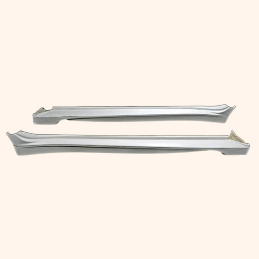 Kazento For Mitsubishi EVO 10 X CZ4A 07-16 VRS Style Wide Fiberglass Side Skirts 2pcs Kazento Carbon Parts 车身侧板 EVO10-SS-VA-FRP