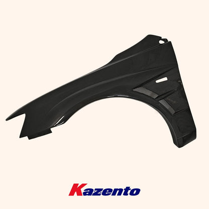 Kazento For Mitsubishi EVO 10 X Lancer Evolution Vented Front Fender Carbon Fiber Kazento Carbon Parts 车身侧板 Carbon Fiber EVO10-FF-CS-CF