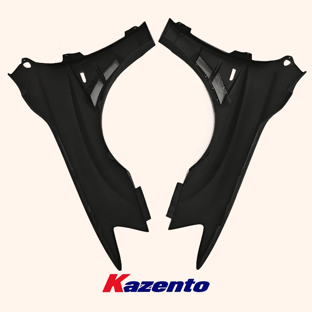 Kazento For Mitsubishi EVO 10 X Lancer Evolution Vented Front Fender Carbon Fiber Kazento Carbon Parts 车身侧板 Carbon Fiber EVO10-FF-CS-CF