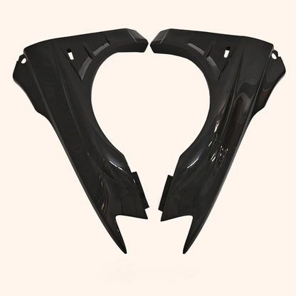 Kazento For Mitsubishi EVO 10 X Lancer Evolution Vented Front Fender Carbon Fiber Kazento Carbon Parts 车身侧板 Carbon Fiber EVO10-FF-CS-CF