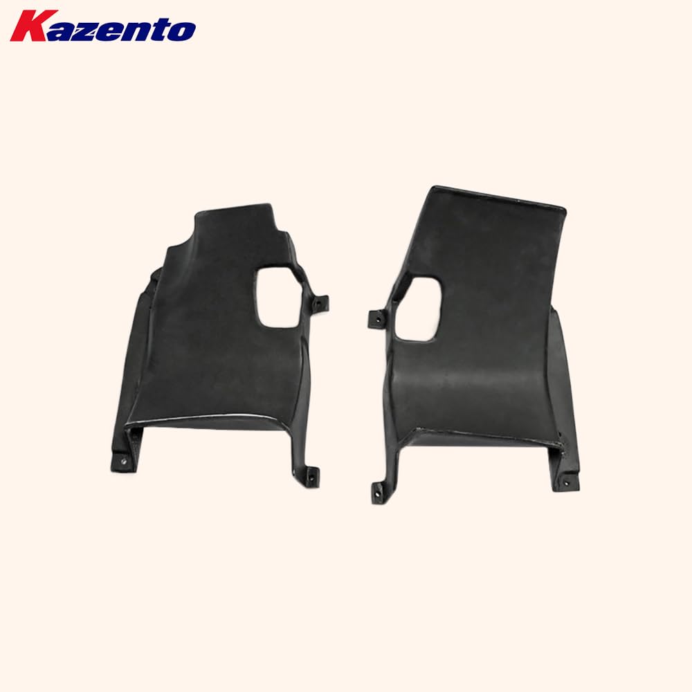 Kazento For Mitsubishi Evolution EVO 10 CZ4A 07-16 Carbon Bumper Intercooler Side Panels Kazento Carbon Parts 车身侧板 EVO10-INTERCOOLER-CF