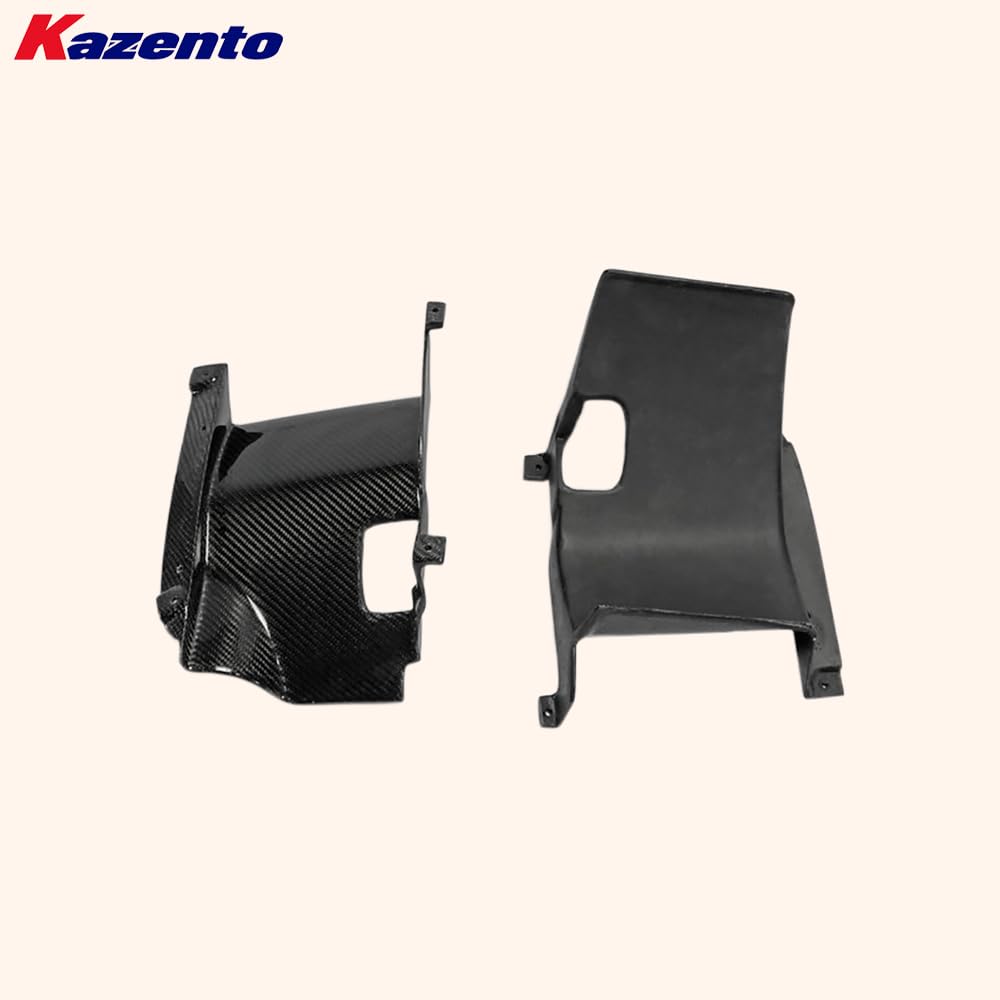 Kazento For Mitsubishi Evolution EVO 10 CZ4A 07-16 Carbon Bumper Intercooler Side Panels Kazento Carbon Parts 车身侧板 EVO10-INTERCOOLER-CF