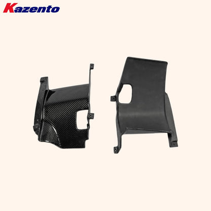 Kazento For Mitsubishi Evolution EVO 10 CZ4A 07-16 Carbon Bumper Intercooler Side Panels Kazento Carbon Parts 车身侧板 EVO10-INTERCOOLER-CF