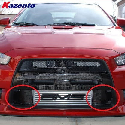 Kazento For Mitsubishi Evolution EVO 10 CZ4A 07-16 Carbon Bumper Intercooler Side Panels Kazento Carbon Parts 车身侧板 EVO10-INTERCOOLER-CF