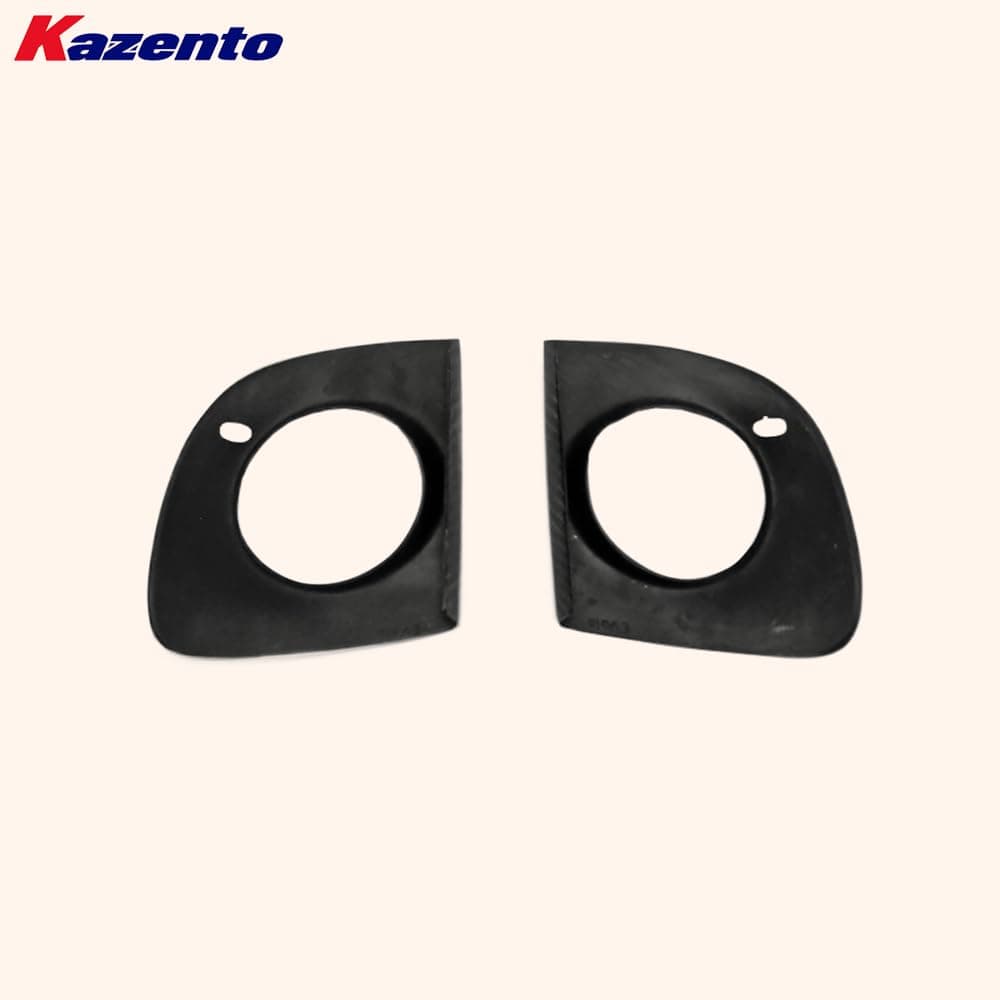 Kazento For Mitsubishi Evolution EVO 10 CZ4A 07-16 Carbon Front Bumper Fog Light Cover Kazento Carbon Parts 车身侧板 EVO10-FOG-CF