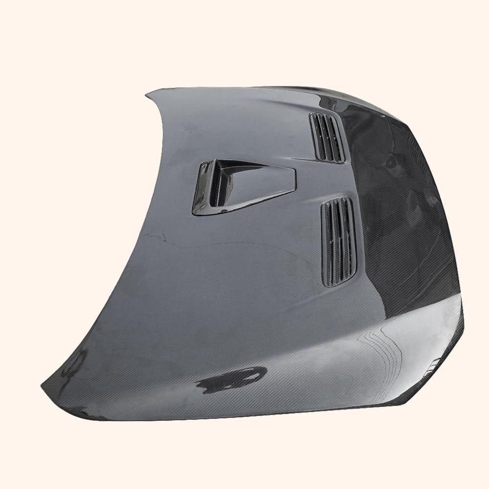 Kazento For Mitsubishi Evolution EVO 10 CZ4A 07-16 Carbon OE Style Front Bumper Hood