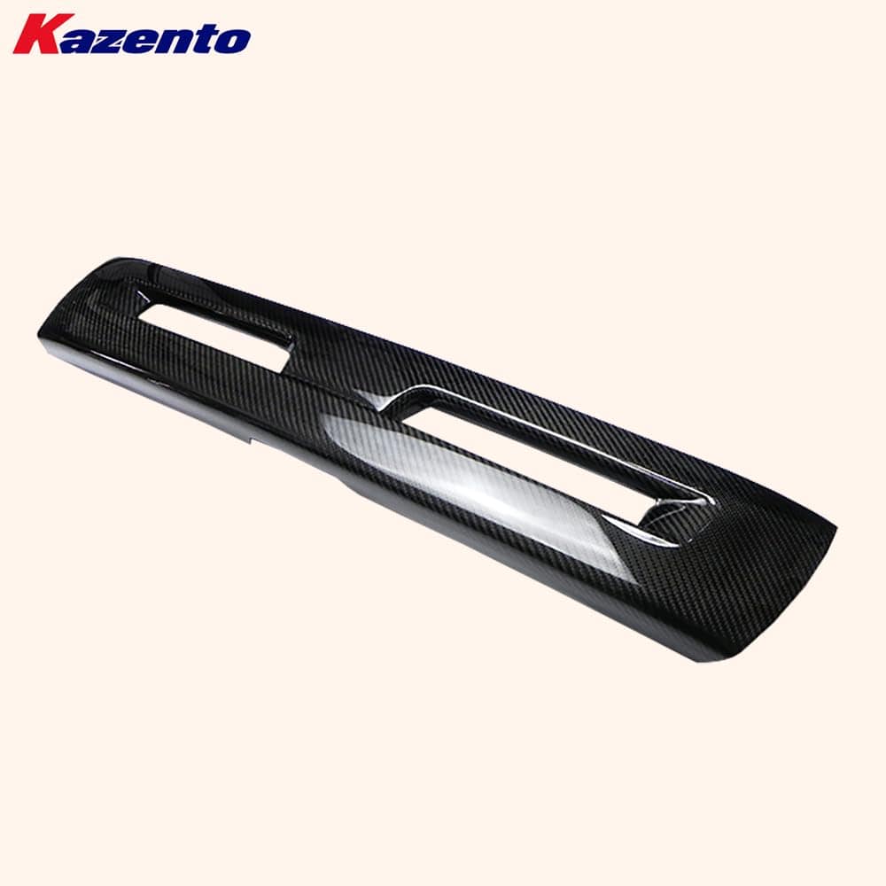 Kazento For Mitsubishi Evolution EVO 10 CZ4A 07-16 Carbon OE Style Front Grill Cover Kazento Carbon Parts 车身侧板 EVO10-FG-CF