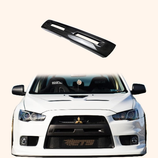 Kazento For Mitsubishi Evolution EVO 10 CZ4A 07-16 Carbon OE Style Front Grill Cover Kazento Carbon Parts 车身侧板 EVO10-FG-CF