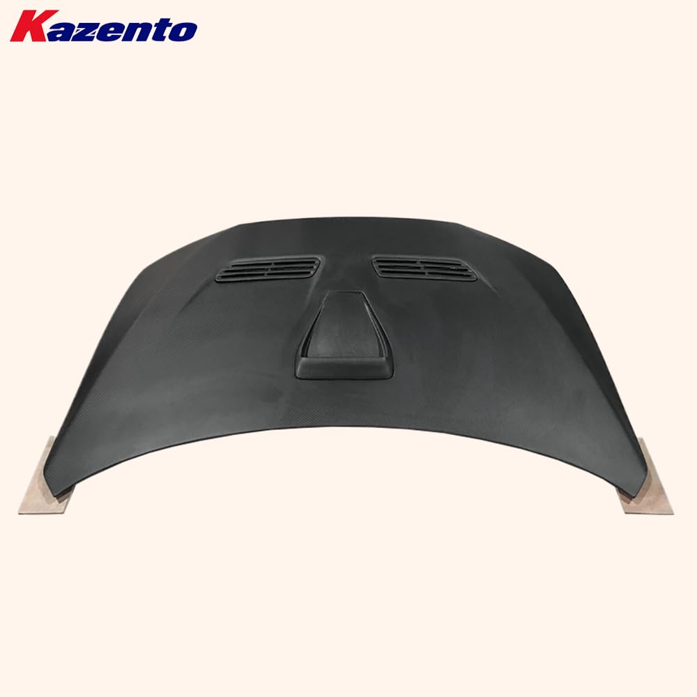 Kazento For Mitsubishi Evolution EVO 10 CZ4A 07-16 Matte Carbon OE Style Front Hood Kazento Carbon Parts 车身侧板 EVO10-HOOD-OE-MAT-MCF2