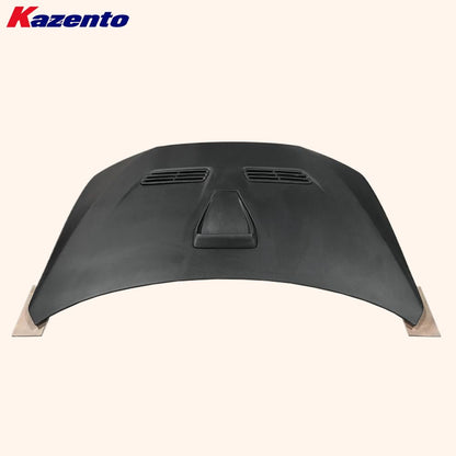 Kazento For Mitsubishi Evolution EVO 10 CZ4A 07-16 Matte Carbon OE Style Front Hood