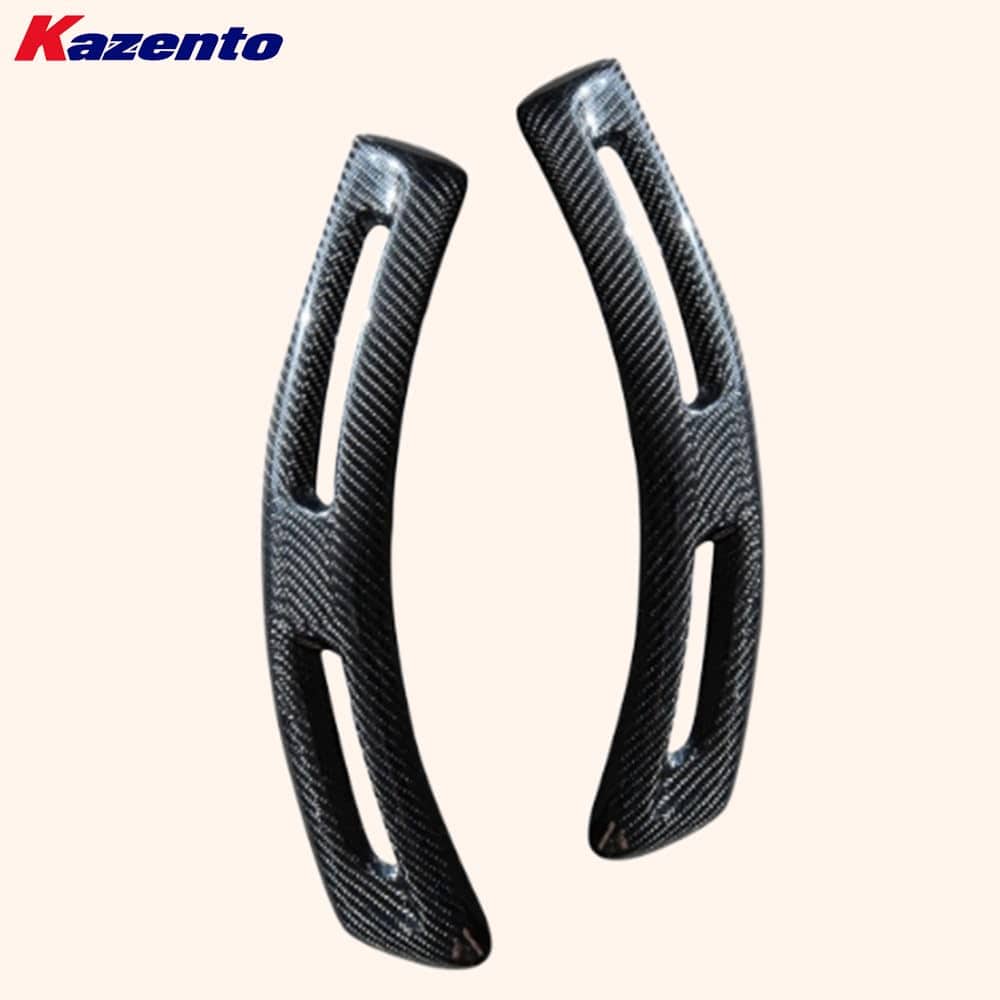 Kazento For Mitsubishi Evolution EVO 10 CZ4A 07-16 V-Style Carbon Front Fender Vents Kazento Carbon Parts 车身侧板 EVO10-FV-VA-CF