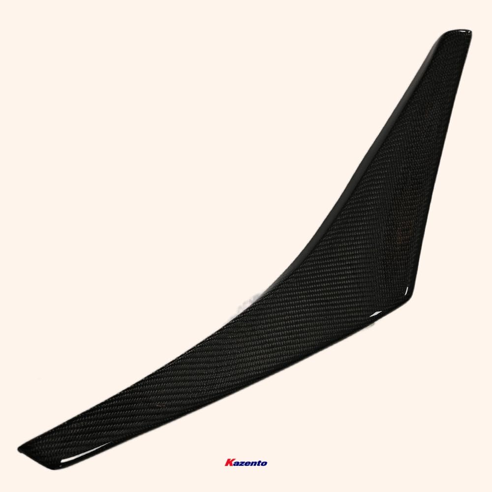 Kazento For Mitsubishi Evolution EVO 8 03-05 Carbon Fiber VS Style Front Bumper Canards Kazento Carbon Parts 车身侧板 EV08-CANA-VA-CF