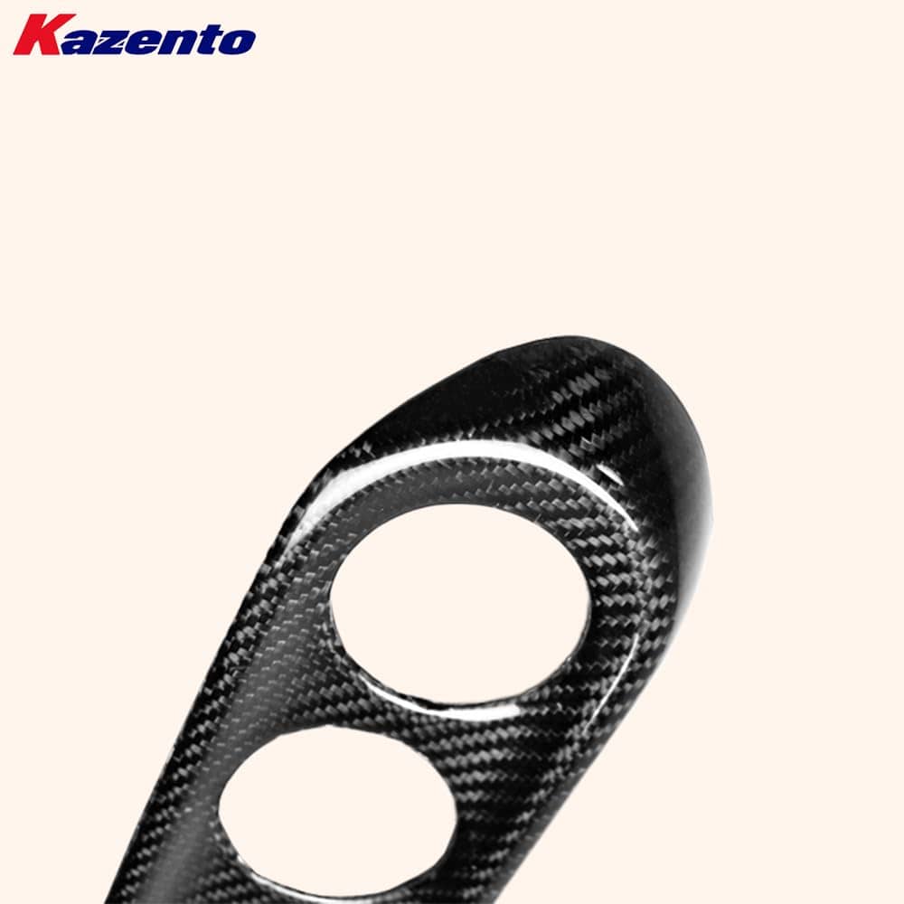 Kazento For Mitsubishi Evolution X EVO 10 CZ4A 07-16 Carbon Air Condition Trim Cover Kazento Carbon Parts 车身侧板 EVO10-AIR-CON-CF