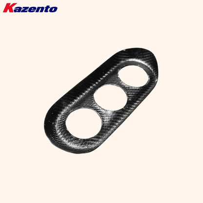 Kazento For Mitsubishi Evolution X EVO 10 CZ4A 07-16 Carbon Air Condition Trim Cover Kazento Carbon Parts 车身侧板 EVO10-AIR-CON-CF