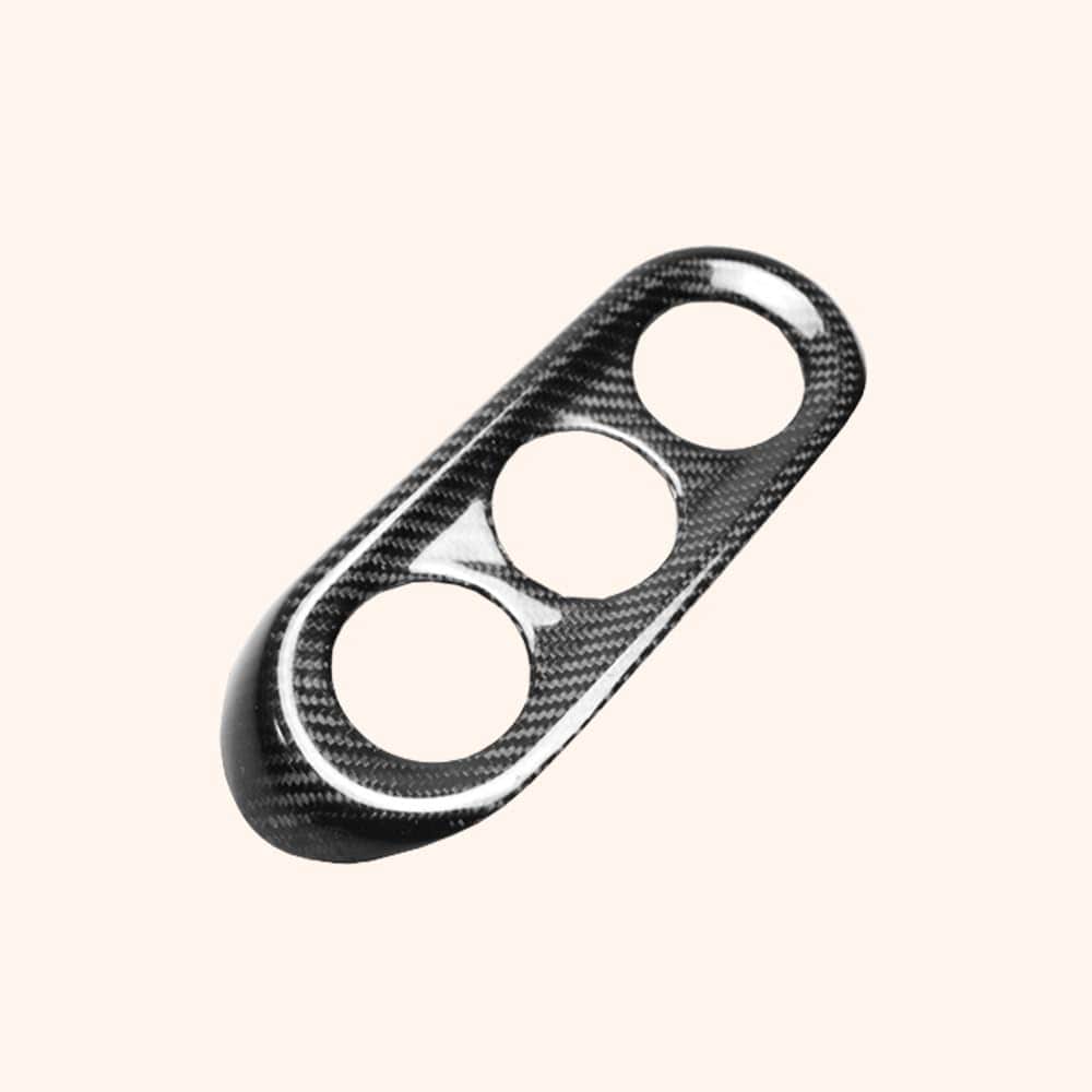 Kazento For Mitsubishi Evolution X EVO 10 CZ4A 07-16 Carbon Air Condition Trim Cover