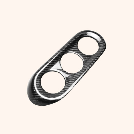 Kazento For Mitsubishi Evolution X EVO 10 CZ4A 07-16 Carbon Air Condition Trim Cover