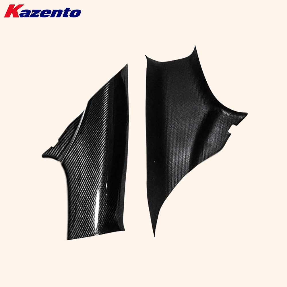 Kazento For Mitsubishi Evolution X EVO 10 CZ4A Sedan 07-16 Carbon Air Bag Seatbelt Cover Kazento Carbon Parts 车身侧板 EVO10-AIR-BAG-CF