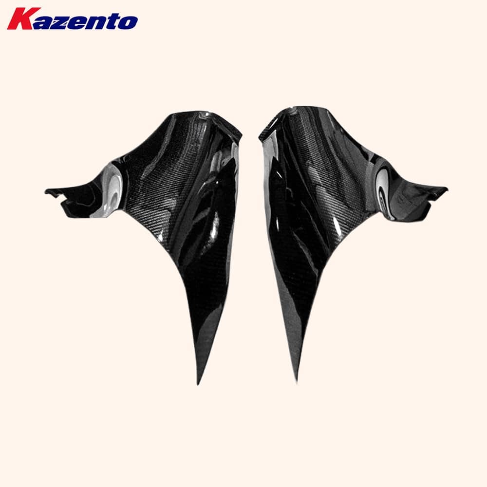 Kazento For Mitsubishi Evolution X EVO 10 CZ4A Sedan 07-16 Carbon Air Bag Seatbelt Cover Kazento Carbon Parts 车身侧板 EVO10-AIR-BAG-CF