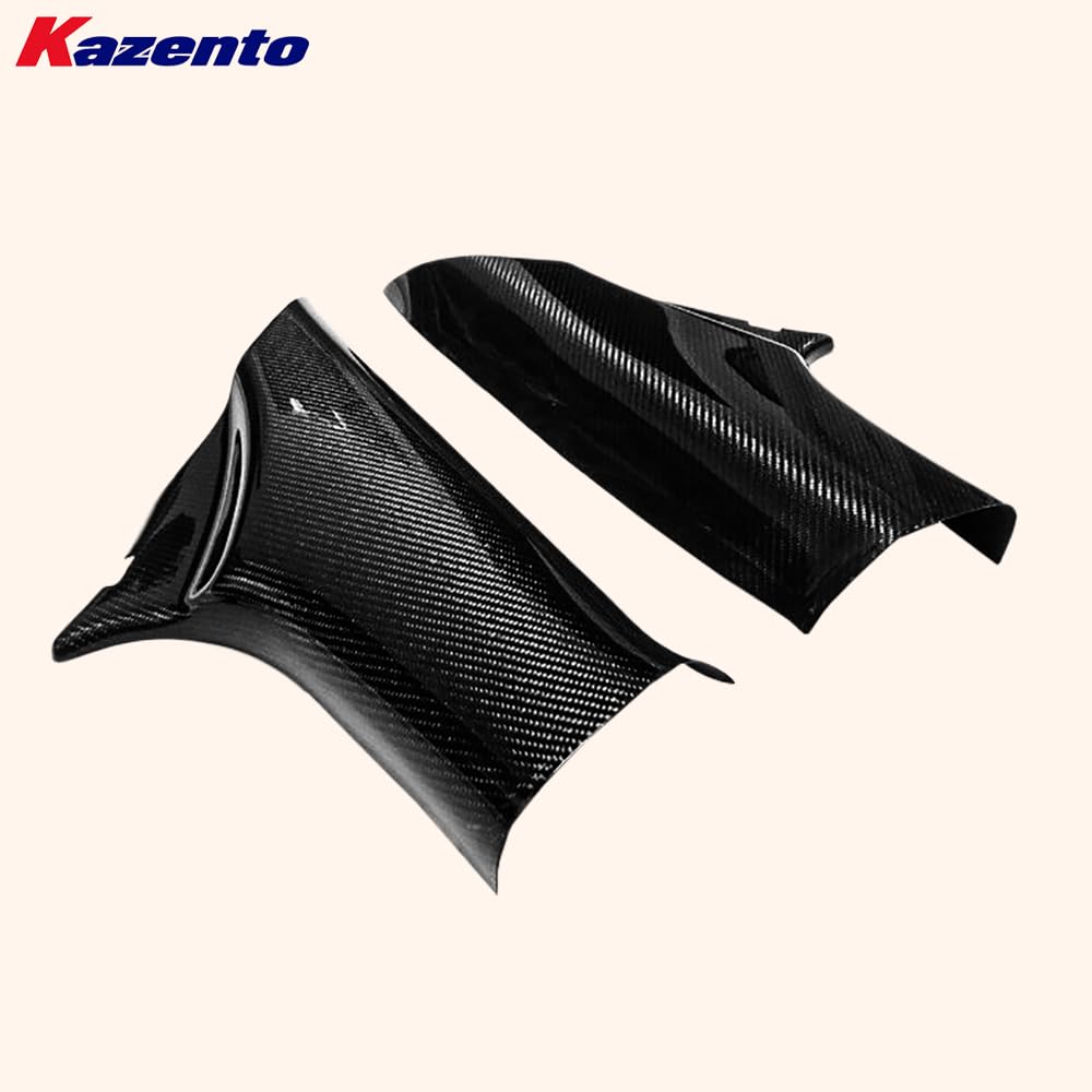 Kazento For Mitsubishi Evolution X EVO 10 CZ4A Sedan 07-16 Carbon Air Bag Seatbelt Cover Kazento Carbon Parts 车身侧板 EVO10-AIR-BAG-CF