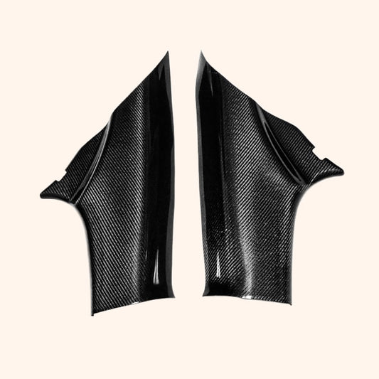 Kazento For Mitsubishi Evolution X EVO 10 CZ4A Sedan 07-16 Carbon Air Bag Seatbelt Cover Kazento Carbon Parts 车身侧板 EVO10-AIR-BAG-CF