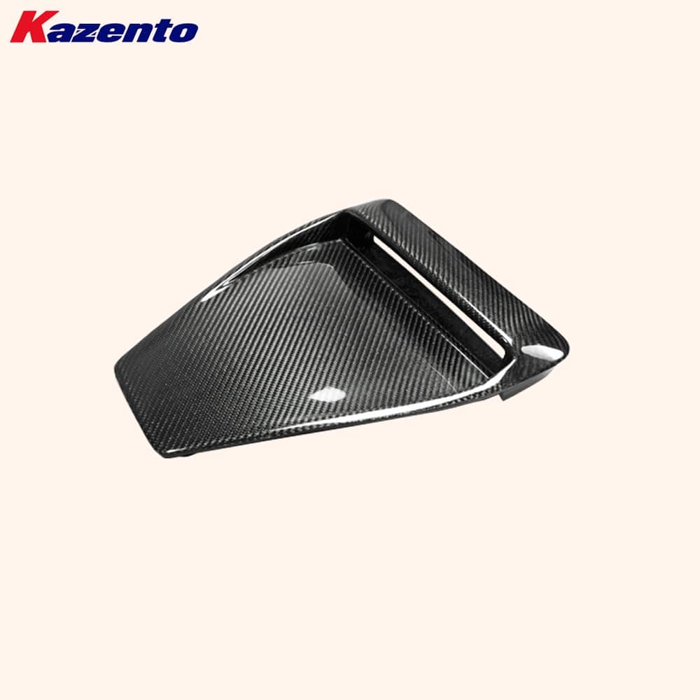 Kazento For Mitsubishi Evolution X EVO 10 CZ4A Sedan 07-16 OEM Style Hood Scoop Carbon Kazento Carbon Parts 车身侧板 EVO10-SCOOP-OE-CF