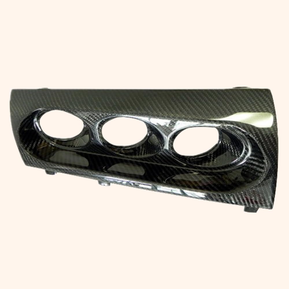 Kazento For Mitsubishi Evolution X EVO 10 (RHD) 07-16 M7 Carbon Triple Gauge Pod 60mm Kazento Carbon Parts 车身侧板 EVO10-POD-TRI-60R-CF