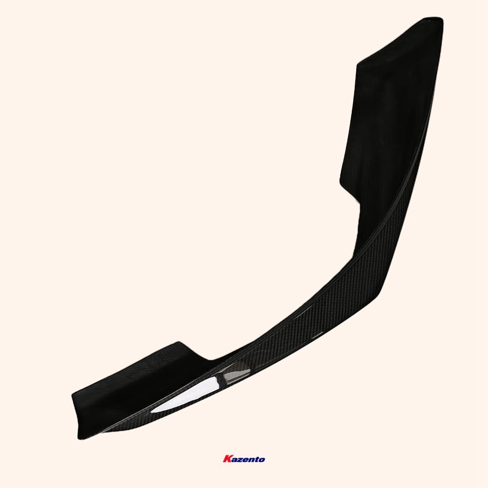 Kazento For Mitsubishi Lancer EVO 8 JP Style Carbon Fiber Front Lip Bumper Splitter Kazento Carbon Parts 车身侧板 EV08-FL-JP-CF