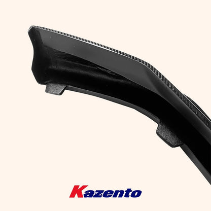 Kazento For Mitsubishi Lancer Evolution VII EVO 7 GTA CT9A Sedan 01-03 Carbon Front Lip Kazento Carbon Parts 车身侧板 EVO7-FL-VA-CF