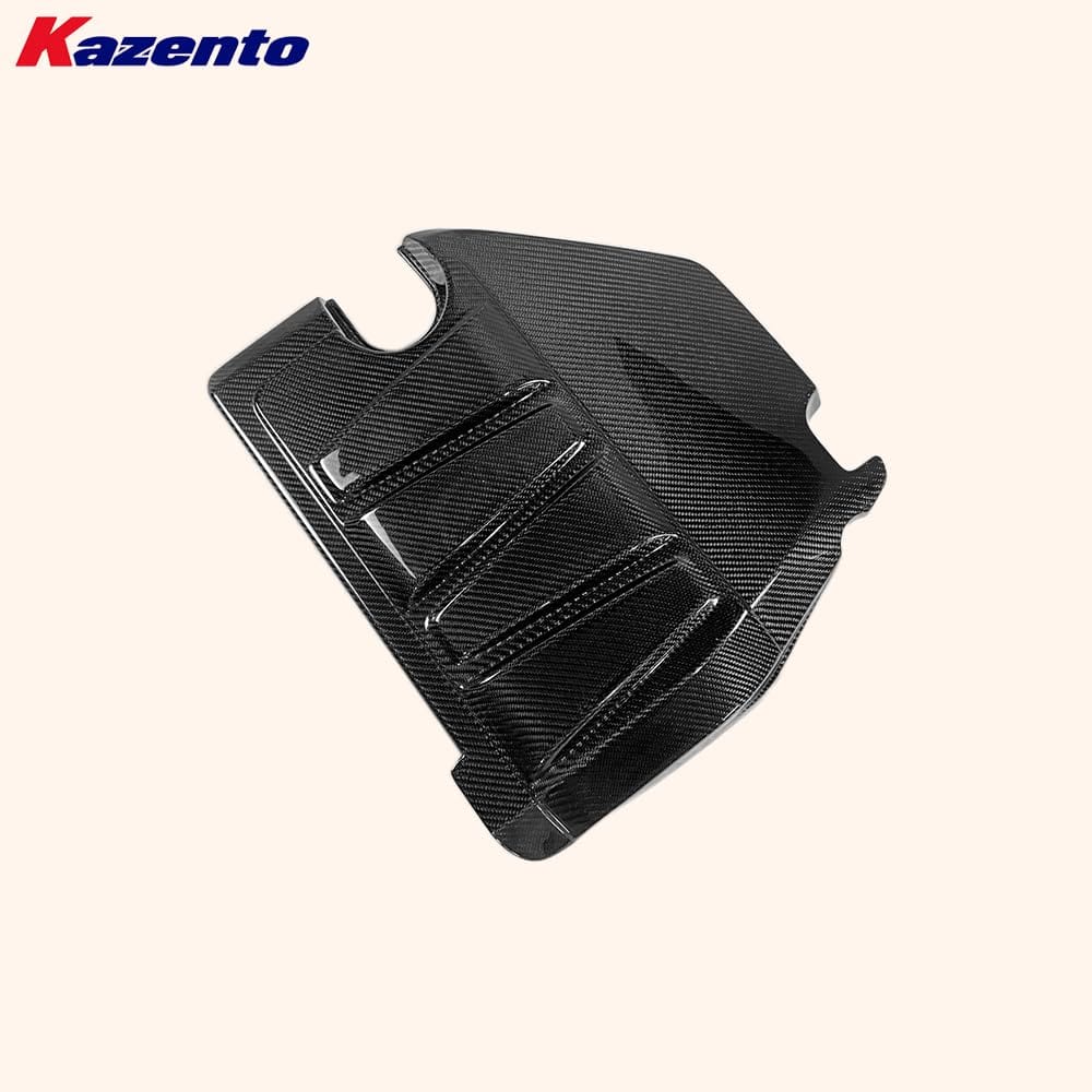 Kazento For Mitsubishi Lancer Evolution X EVO 10 CZ4A Sedan 07-16 OE Carbon Engine Cover Kazento Carbon Parts 车身侧板 EVO10-ENGINE-OE-CF