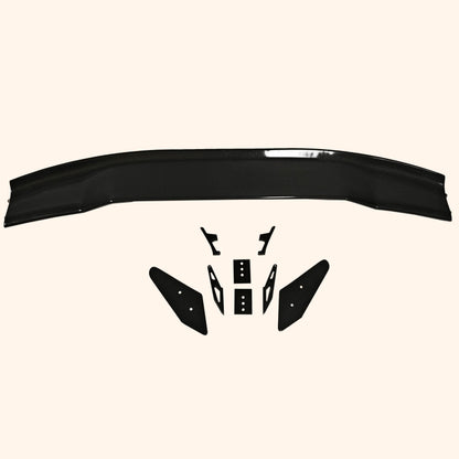 Kazento For Mustang 2015-2018 AP Style For Ford Wet Carbon Rear Trunk Bumper GT Spoiler Wing Kazento Carbon Parts 车身侧板 MUST1518-RS-AP-CF
