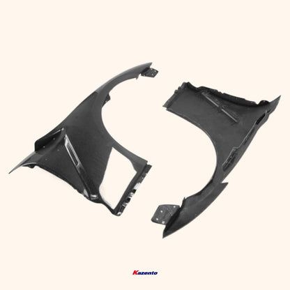 Kazento For Nissan 08-16 R35 Gtr Cba Dba Ni-Style Front Fender Carbon Fiber Kazento Carbon Parts 车身侧板 R35-FF-NIS-CF