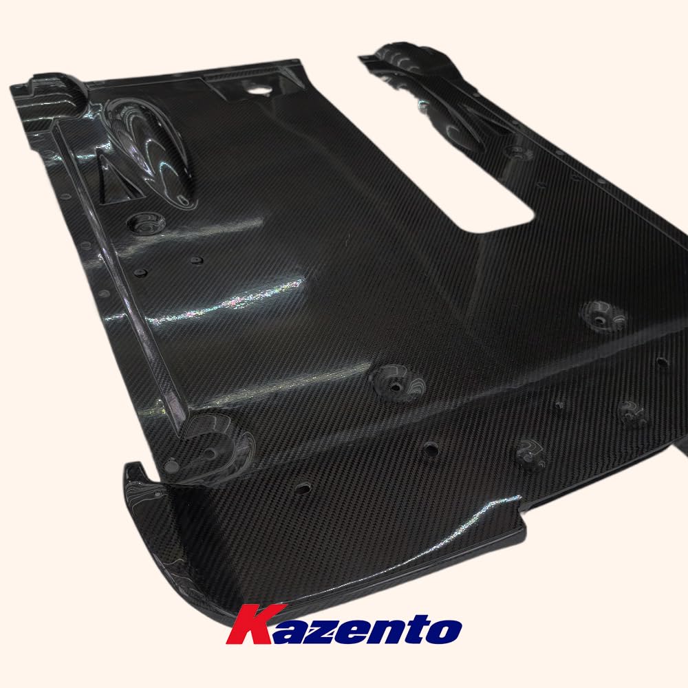 Kazento For Nissan 08-16 R35 Gtr My12 Oe Style Dry Carbon Rear Bumper Bottom Diffuser Kazento Carbon Parts 车身侧板 R35-DIF-OE-MY12-DCF