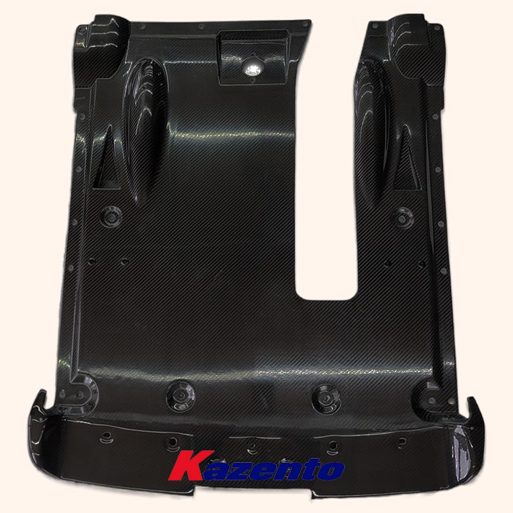 Kazento For Nissan 08-16 R35 Gtr My12 Oe Style Dry Carbon Rear Bumper Bottom Diffuser Kazento Carbon Parts 车身侧板 R35-DIF-OE-MY12-DCF