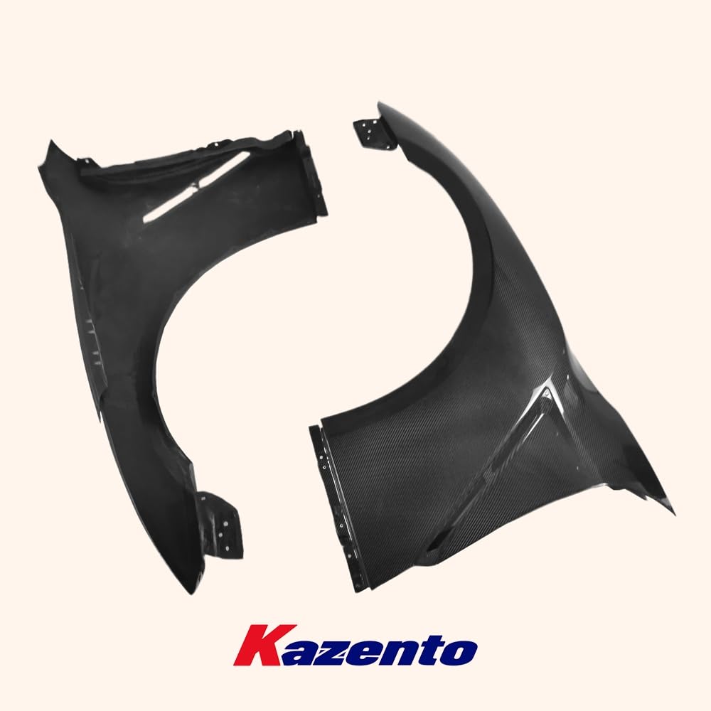 Kazento For Nissan 09-16 R35 Gtr Oem Front Fender (With Fender Vents) Carbon Fiber Kazento Carbon Parts 车身侧板 R35-FF-OE-CF