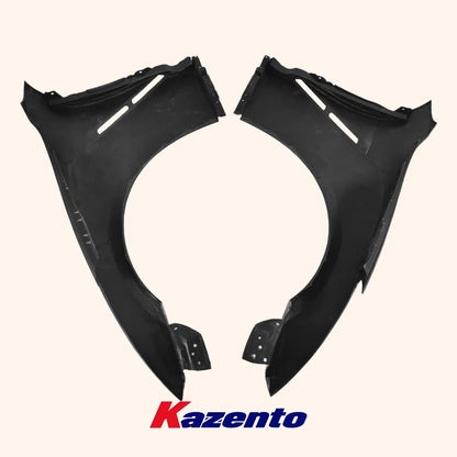 Kazento For Nissan 09-16 R35 Gtr Oem Front Fender (With Fender Vents) Carbon Fiber Kazento Carbon Parts 车身侧板 R35-FF-OE-CF