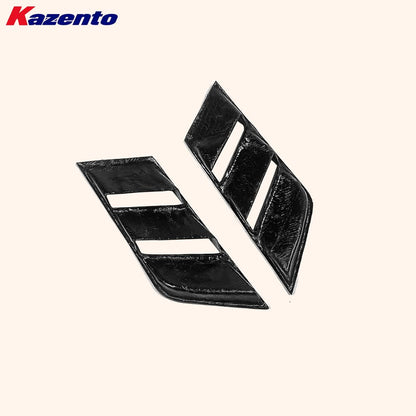 Kazento For Nissan 17-22 R35 GTR OE Style Carbon Fiber Rear Bumper Bottom Lip Side Duct Kazento Carbon Parts 车身侧板 R35-RLVT-OE-17-CF
