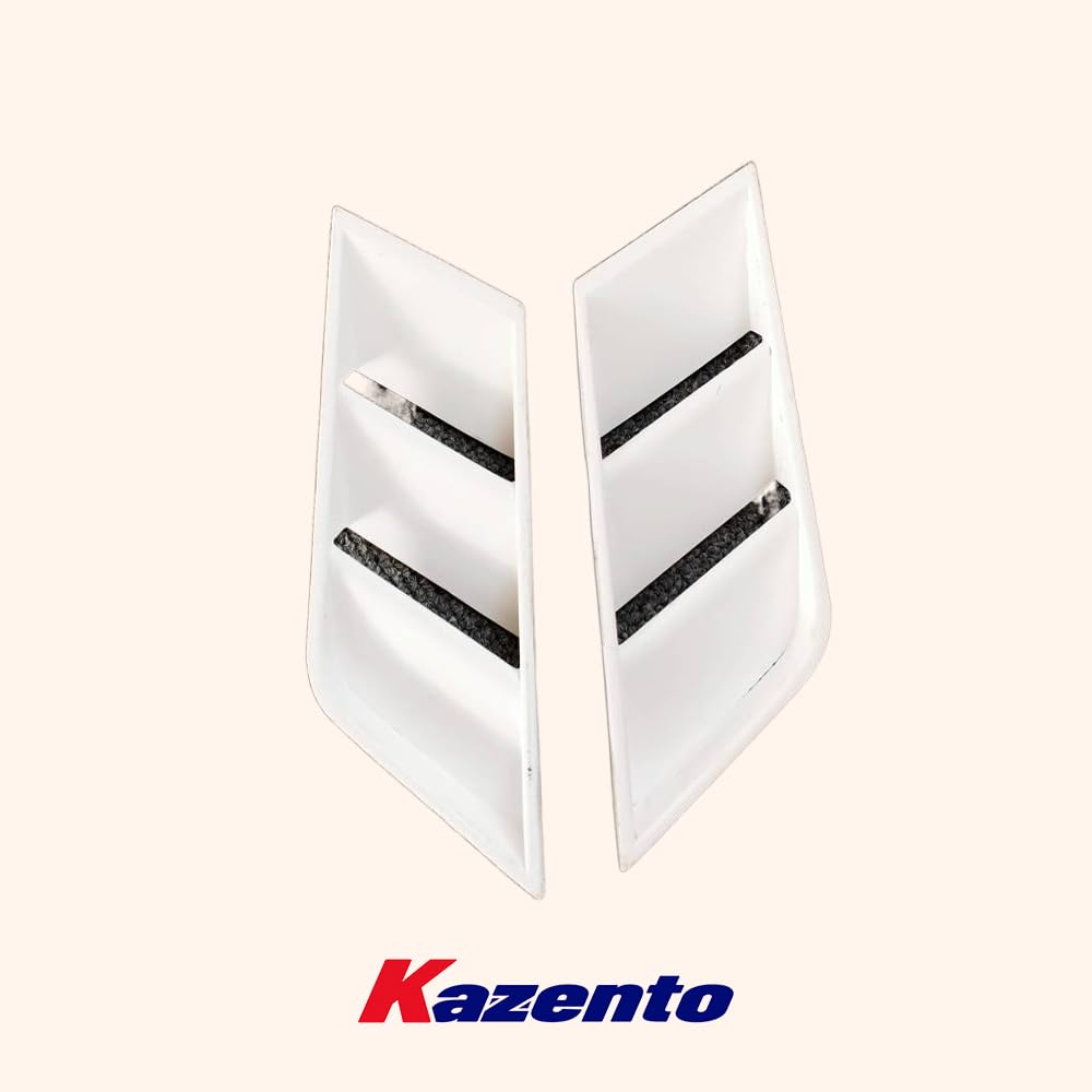 Kazento For Nissan 17-22 R35 GTR OE Style Rear Bumper Bottom Lip Side Duct FRP Unpaint Kazento Carbon Parts 车身侧板 R35-RLVT-OE-17-FRP