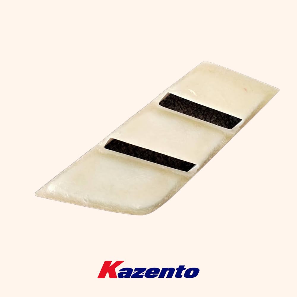 Kazento For Nissan 17-22 R35 GTR OE Style Rear Bumper Bottom Lip Side Duct FRP Unpaint Kazento Carbon Parts 车身侧板 R35-RLVT-OE-17-FRP