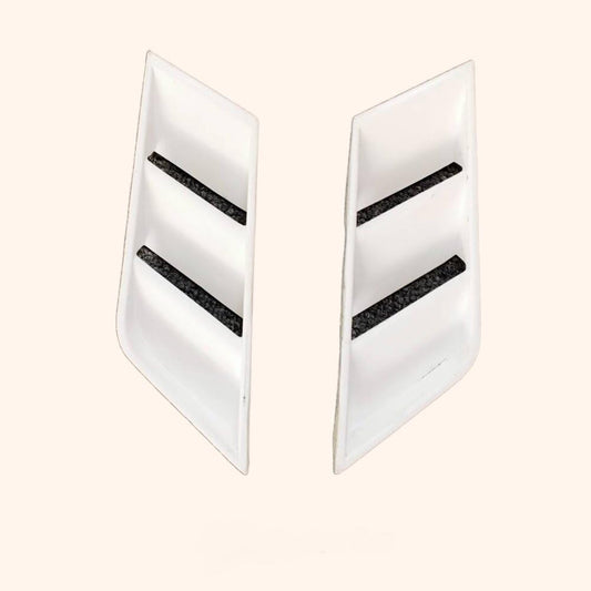 Kazento For Nissan 17-22 R35 GTR OE Style Rear Bumper Bottom Lip Side Duct FRP Unpaint