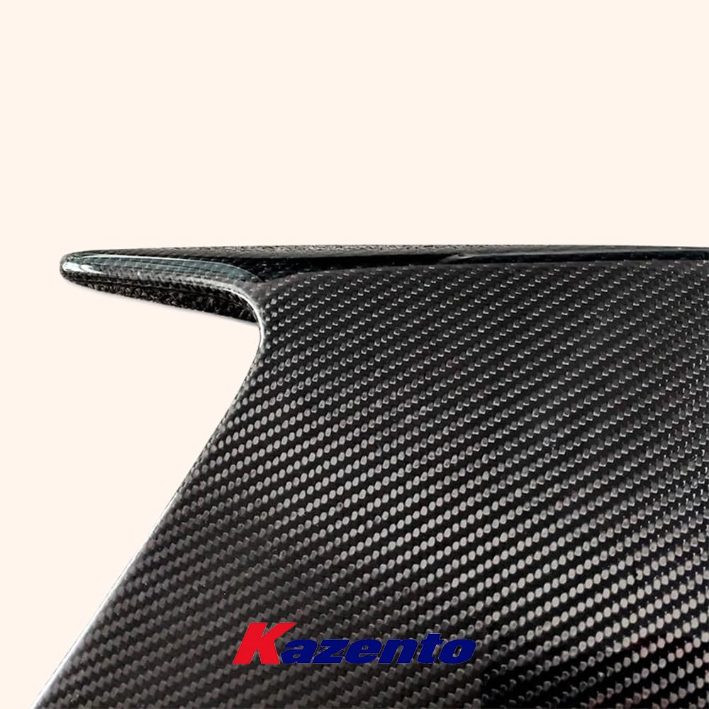 Kazento For Nissan 17-22 R35 GTR TS Style Carbon Rear Bumper Fender Side Duct Vent Pair Kazento Carbon Parts 车身侧板 R35-RBV-TS-17-CF